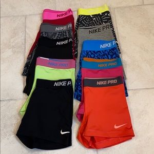 Nike pro shorts 10 pairs, SOLD SOLD SOLD